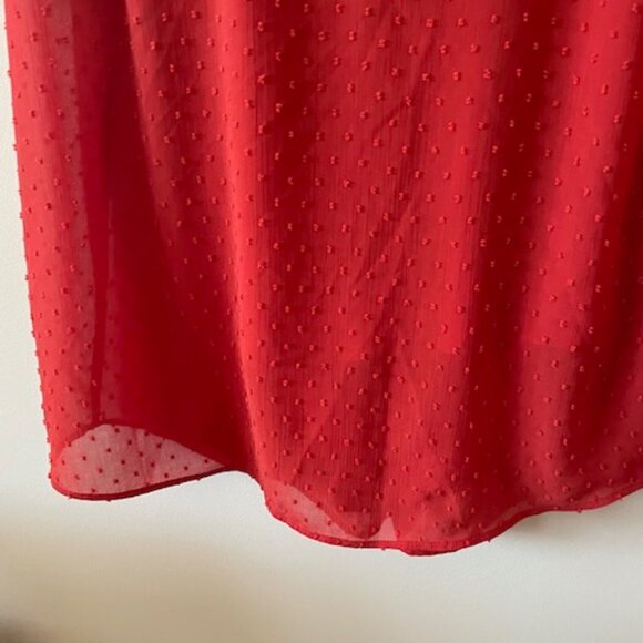 DR2 2- pc Burnt Orange Blouse/Camisole Cap Sleeves Size XL - Picture 4 of 9